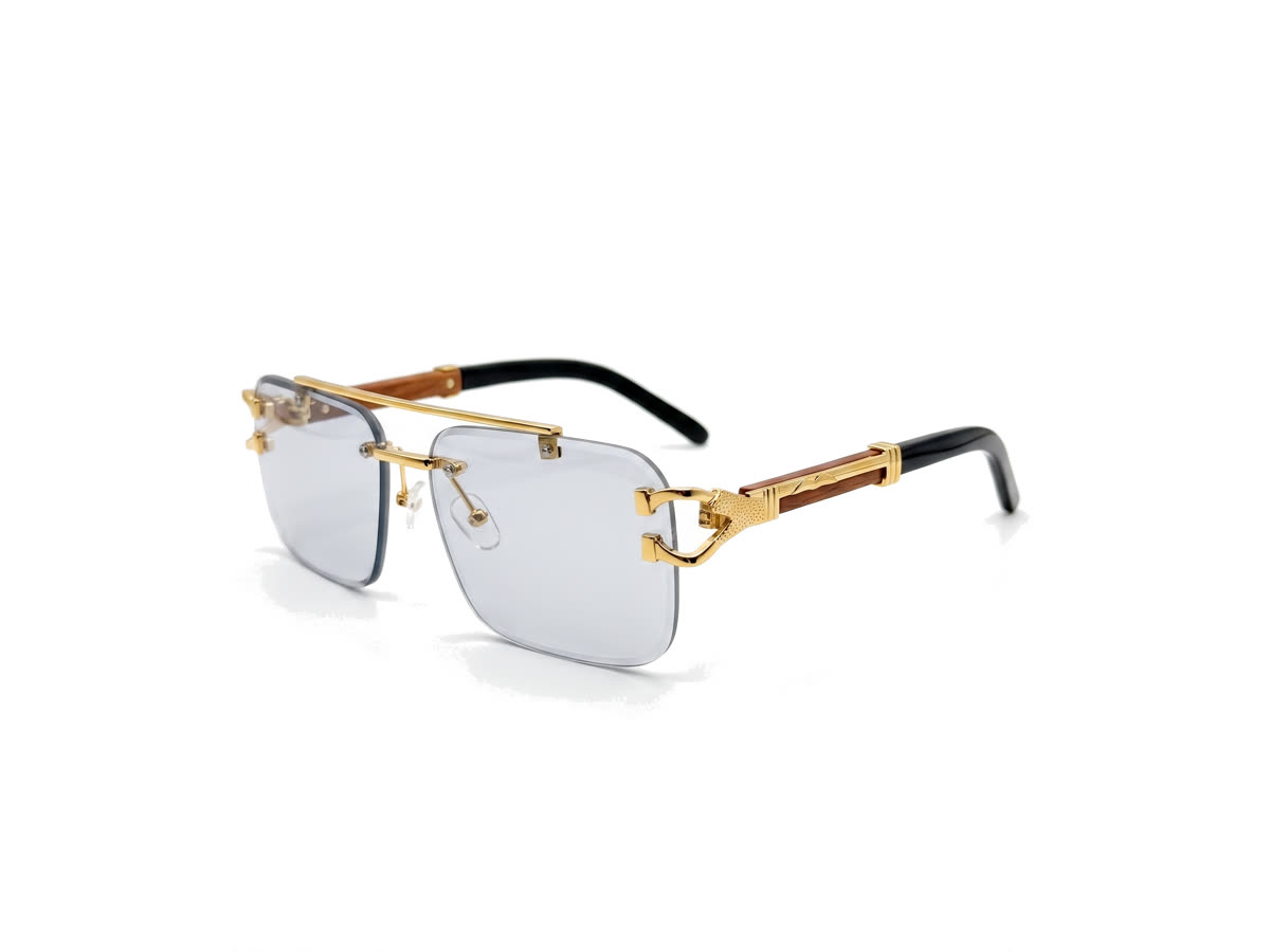 Specialized Frame — Double-Bridge Rimless · Golden — Specialized Frames in Golden