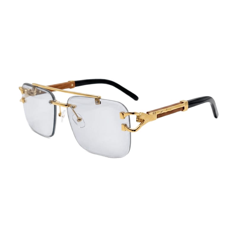 Specialized Frame — Double-Bridge Rimless · Golden — Specialized Frames in Golden