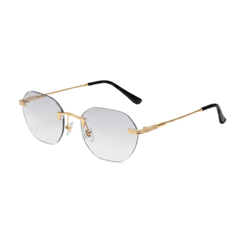 Specialized Frame — Oval Rimless · Golden — Specialized Frames in Golden