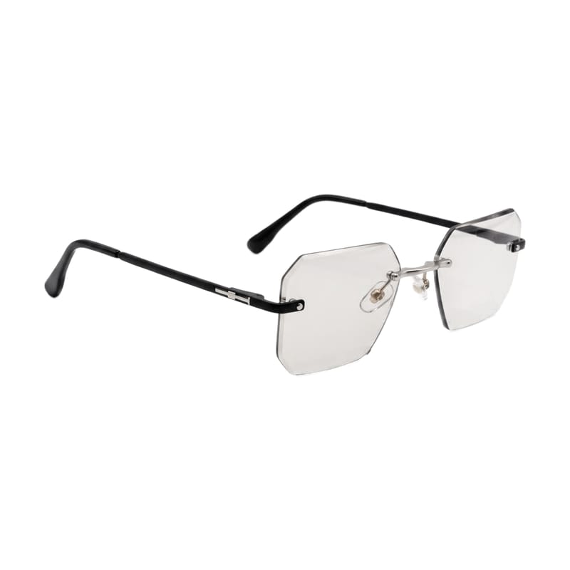 Specialized Frame — Rimless Rectangle · Black — Specialized Frames in Black