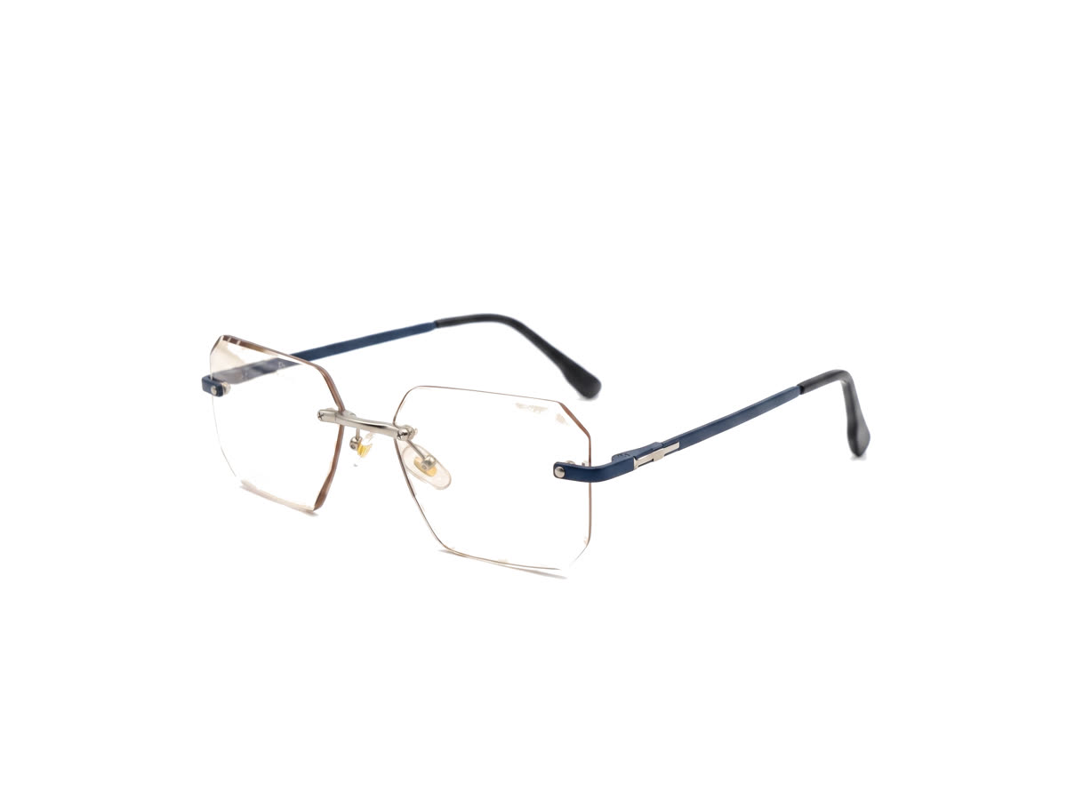 Specialized Frame — Rimless Rectangle · Matte Blue — Specialized Frames in Matte Blue