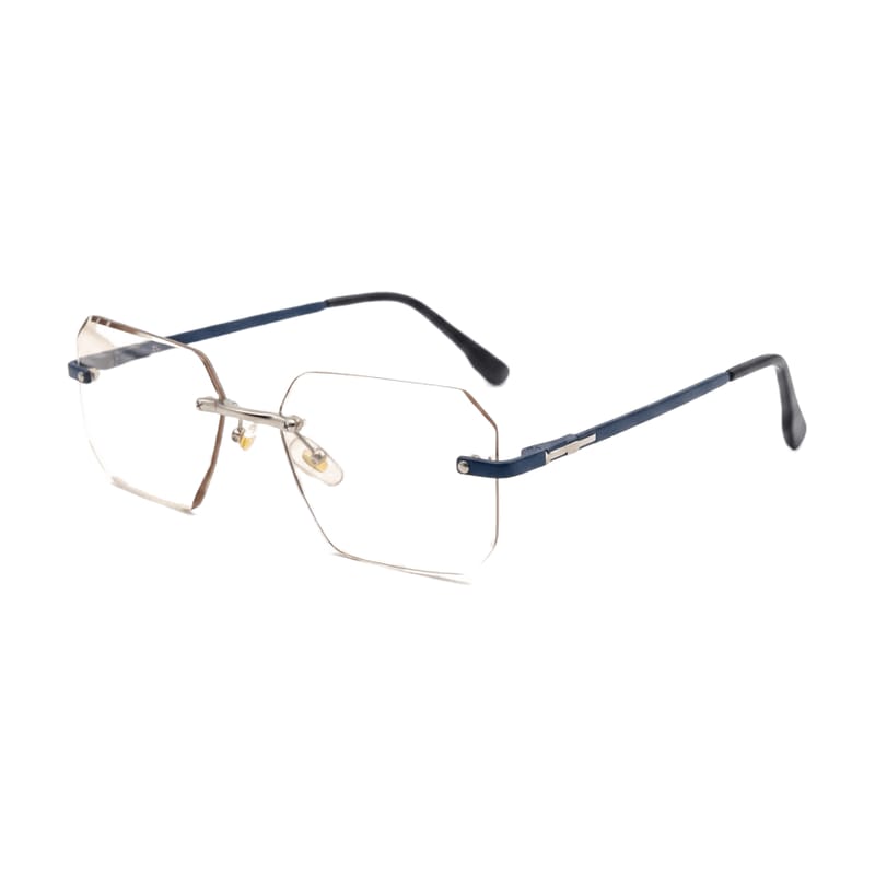 Specialized Frame — Rimless Rectangle · Matte Blue — Specialized Frames in Matte Blue
