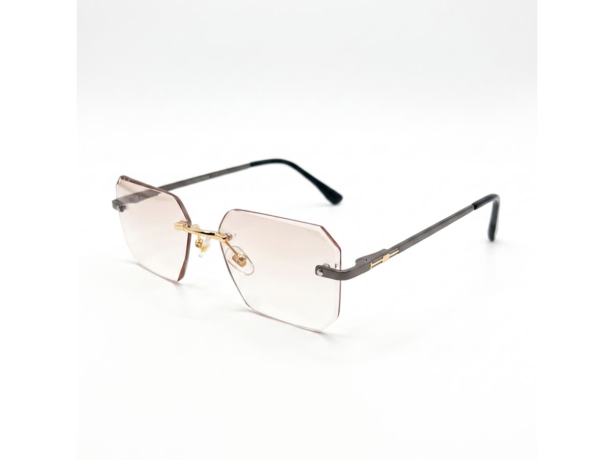 Specialized Frame — Rimless Rectangle · Grey — Specialized Frames in Grey