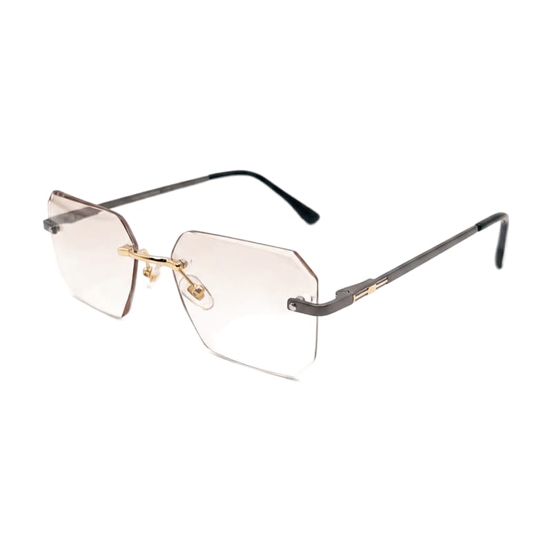 Specialized Frame — Rimless Rectangle · Grey — Specialized Frames in Grey