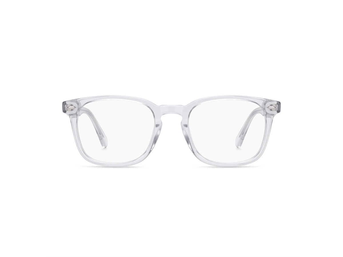 Men's Classic square acetate — Transparent — Eyeglasses in Transparent