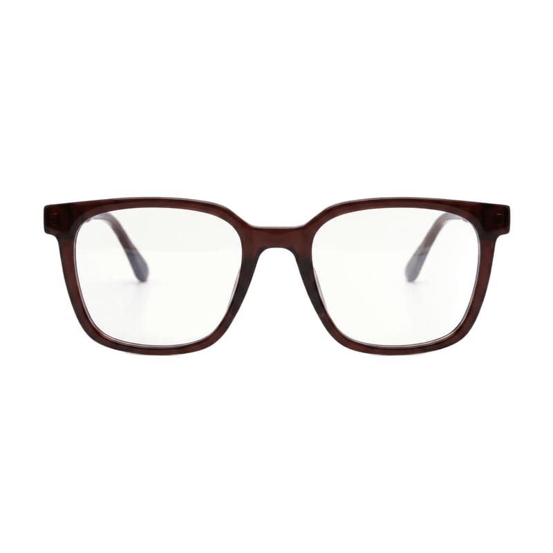 Men's Classic square acetate — Gloss Brown — Eyeglasses in Gloss Brown