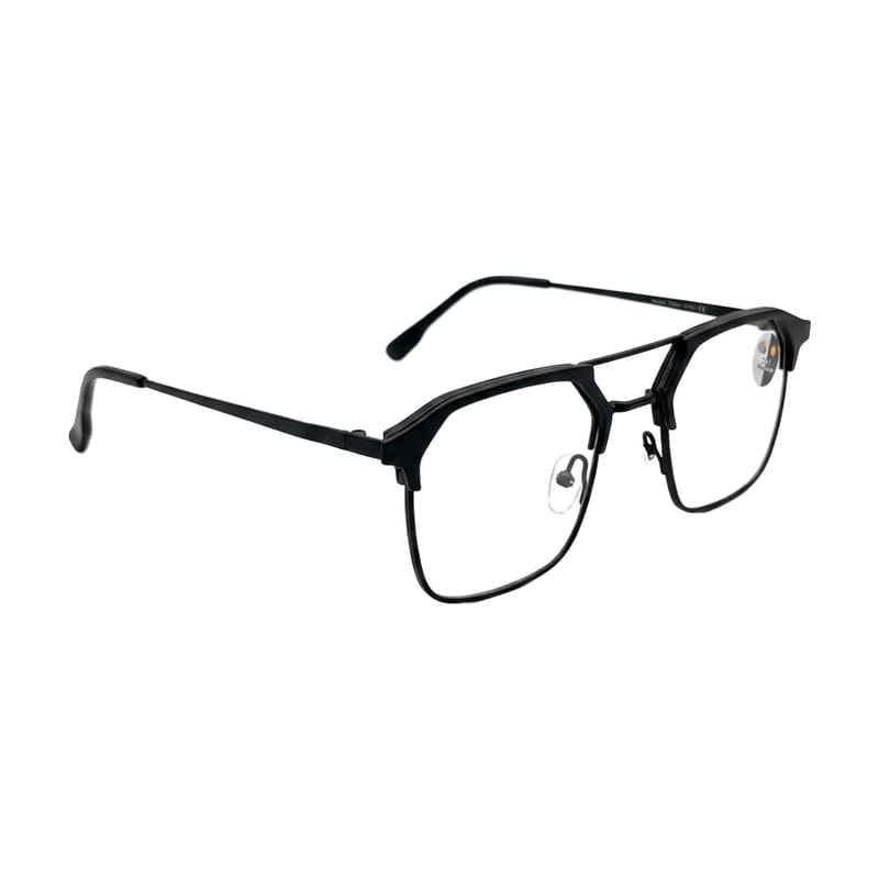 Specialized Frame — Double-Bridge Clubmaster · Matte Black — Specialized Frames in Matte Black