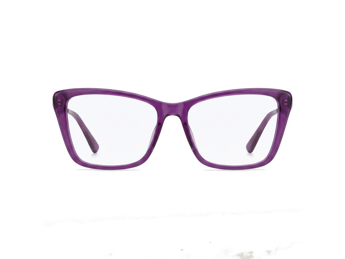 Women's Squared Cat-Eye Acetate Frame — Purple — Eyeglasses in Purple